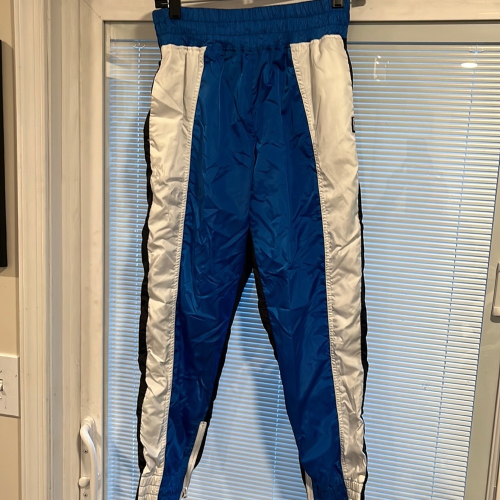 Medium black label starter breaker pants